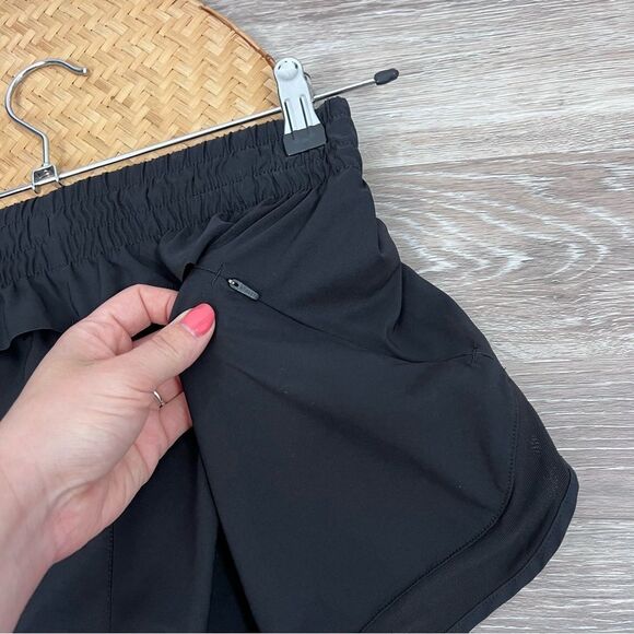 Athleta mesh racer run short black 4” - Picture 7 of 7